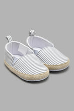 Load image into Gallery viewer, Redtag-Grey-Pram-Shoe-Colour:Grey,-Filter:Baby-Footwear-(0-to-18-Mths),-NBF-Casual-Shoes,-New-In,-New-In-NBF-FOO,-Non-Sale,-S22A,-Section:Kidswear-Baby-0 to 18 Months
