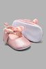 Redtag-Pale-Pink-Pram-Shoe-Colour:Pink,-Filter:Baby-Footwear-(0-to-18-Mths),-NBF-Casual-Shoes,-New-In,-New-In-NBF-FOO,-Non-Sale,-S22A,-Section:Kidswear-Baby-0 to 18 Months