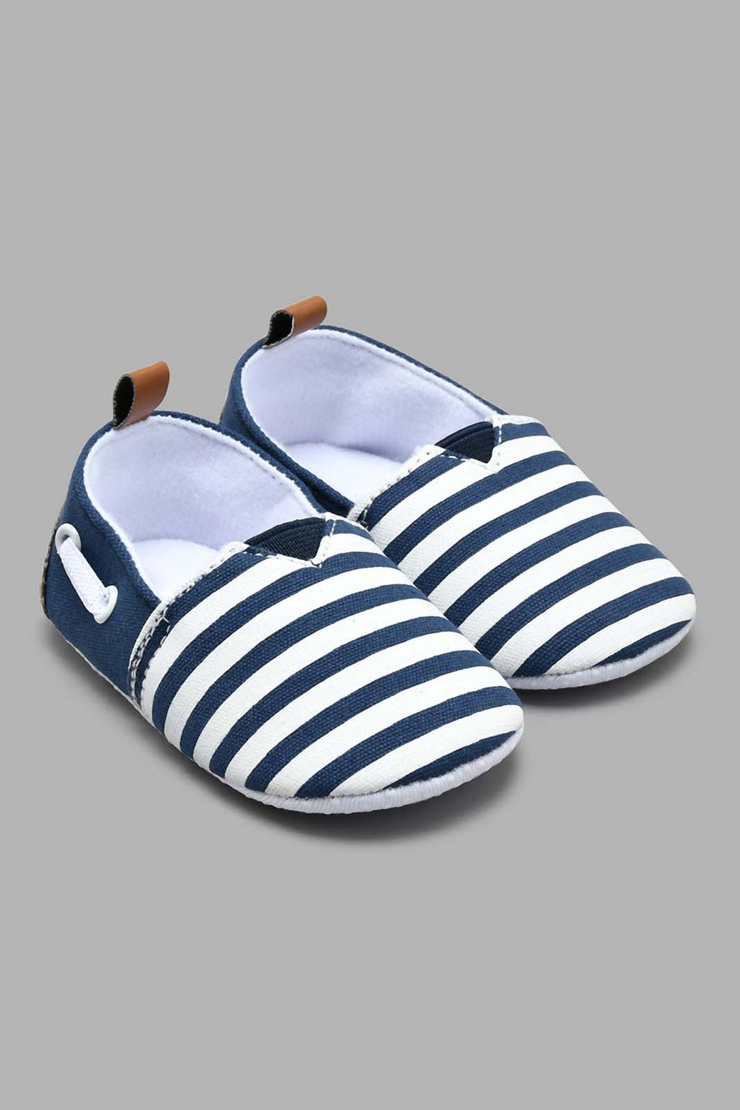 Redtag-Navy-Pram-Shoe-Colour:Navy,-Filter:Baby-Footwear-(0-to-18-Mths),-NBF-Casual-Shoes,-New-In,-New-In-NBF-FOO,-Non-Sale,-S22A,-Section:Kidswear-Baby-0 to 18 Months