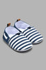 Redtag-Navy-Pram-Shoe-Colour:Navy,-Filter:Baby-Footwear-(0-to-18-Mths),-NBF-Casual-Shoes,-New-In,-New-In-NBF-FOO,-Non-Sale,-S22A,-Section:Kidswear-Baby-0 to 18 Months