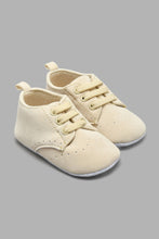 Load image into Gallery viewer, Redtag-Taupe-Pram-Shoe-Colour:Taupe,-Filter:Baby-Footwear-(0-to-18-Mths),-NBF-Casual-Shoes,-New-In,-New-In-NBF-FOO,-Non-Sale,-S22A,-Section:Kidswear-Baby-0 to 18 Months
