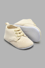 Load image into Gallery viewer, Redtag-Taupe-Pram-Shoe-Colour:Taupe,-Filter:Baby-Footwear-(0-to-18-Mths),-NBF-Casual-Shoes,-New-In,-New-In-NBF-FOO,-Non-Sale,-S22A,-Section:Kidswear-Baby-0 to 18 Months
