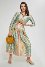تنزيل الصورة على معرض الصور، Redtag-Assorted-Printed-Pleated-Skirt-Skirts-Women&#39;s-
