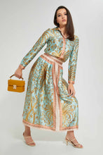 تنزيل الصورة على معرض الصور، Redtag-Assorted-Printed-Pleated-Skirt-Skirts-Women&#39;s-
