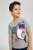 Redtag-Grey-Dino-Applique-Shorts-Set-Boys-Sets,-Colour:Grey,-Filter:Boys-(2-to-8-Yrs),-New-In,-New-In-BOY,-Non-Sale,-S22A,-Section:Kidswear-Boys-2 to 8 Years
