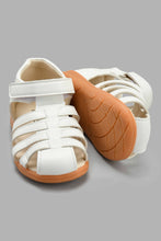 Load image into Gallery viewer, Redtag-White-Fisherman-Sandal-Sandals-Infant-Boys-1 to 3 Years
