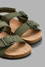 تنزيل الصورة على معرض الصور، Redtag-Taupe-Cork-Sandal-Sandals-Infant-Boys-1 to 3 Years
