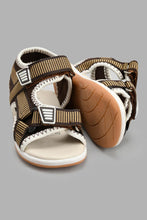 Load image into Gallery viewer, Redtag-Brown-Sport-Sandal-Sandals-Infant-Boys-1 to 3 Years
