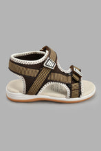 Load image into Gallery viewer, Redtag-Brown-Sport-Sandal-Sandals-Infant-Boys-1 to 3 Years
