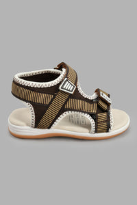 Redtag-Brown-Sport-Sandal-Sandals-Infant-Boys-1 to 3 Years