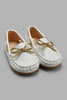 Redtag-White-Moccasin-Moccasins-Infant-Boys-1 to 3 Years