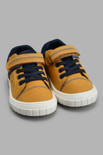 Load image into Gallery viewer, Redtag-Mustard-Velcro-Strap-Sneaker-Sneakers-Infant-Boys-1 to 3 Years
