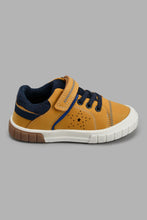 Load image into Gallery viewer, Redtag-Mustard-Velcro-Strap-Sneaker-Sneakers-Infant-Boys-1 to 3 Years
