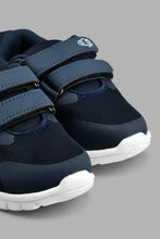 تنزيل الصورة على معرض الصور، Redtag-Navy-Velcro-Strap-Trainer-Colour:Navy,-Filter:Boys-Footwear-(1-to-3-Yrs),-INB-Casual-Shoes,-New-In,-New-In-INB-FOO,-Non-Sale,-S22A,-Section:Kidswear-Infant-Boys-1 to 3 Years
