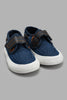 Redtag-Denim-Velcro-Strap-Plimsoll-Plimsolls-Infant-Boys-1 to 3 Years