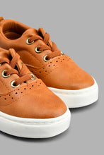 تنزيل الصورة على معرض الصور، Redtag-Brown-Lace-Up-Plimsoll-Colour:Brown,-Filter:Boys-Footwear-(1-to-3-Yrs),-INB-Casual-Shoes,-New-In,-New-In-INB-FOO,-Non-Sale,-S22A,-Section:Kidswear-Infant-Boys-1 to 3 Years
