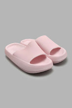 Load image into Gallery viewer, Redtag-Pink-Platform-Slide-Colour:Pink,-Filter:Women&#39;s-Footwear,-New-In,-New-In-Women-FOO,-Non-Sale,-S22A,-Section:Women,-Women-Flip-Flops-Women&#39;s-
