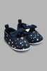 Redtag-Navy-Pram-Shoe-Colour:Navy,-Filter:Baby-Footwear-(0-to-18-Mths),-NBF-Casual-Shoes,-New-In,-New-In-NBF-FOO,-Non-Sale,-S22A,-Section:Kidswear-Baby-0 to 18 Months