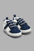 Redtag-Navy-Pram-Shoe-Colour:Navy,-Filter:Baby-Footwear-(0-to-18-Mths),-NBF-Casual-Shoes,-New-In,-New-In-NBF-FOO,-Non-Sale,-S22A,-Section:Kidswear-Baby-0 to 18 Months