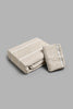 Beige 2-Piece Duvet Cover Set With Lace (Single Size)