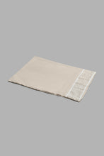 Load image into Gallery viewer, Beige 2-Piece Duvet Cover Set With Lace (Single Size)
