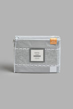 Load image into Gallery viewer, Redtag-Grey-2-Pieces-Duvet-Cover-Set-With-Lace-(Single-Size)-Duvet-Covers-Home-Bedroom-
