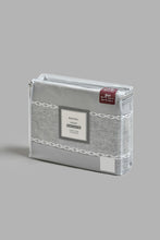 Load image into Gallery viewer, Redtag-Grey-3-Pieces-Duvet-Cover-Set-With-Lace(King-Size)-Duvet-Covers-Home-Bedroom-
