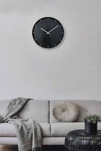 Load image into Gallery viewer, Redtag-Black-Electroplating-Elegant-Wall-Clock-Colour:Black,-Filter:Home-Decor,-HMW-HOM-Wall-Clock,-New-In,-New-In-HMW-HOM,-Non-Sale,-S22A,-Section:Homewares-Home-Decor-
