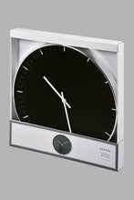 Load image into Gallery viewer, Redtag-Black-Electroplating-Elegant-Wall-Clock-Colour:Black,-Filter:Home-Decor,-HMW-HOM-Wall-Clock,-New-In,-New-In-HMW-HOM,-Non-Sale,-S22A,-Section:Homewares-Home-Decor-
