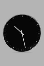 Load image into Gallery viewer, Redtag-Black-Electroplating-Elegant-Wall-Clock-Colour:Black,-Filter:Home-Decor,-HMW-HOM-Wall-Clock,-New-In,-New-In-HMW-HOM,-Non-Sale,-S22A,-Section:Homewares-Home-Decor-
