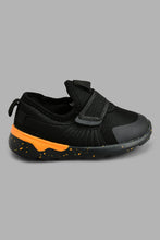 Load image into Gallery viewer, Redtag-Black-Polka-Dot-Sole-Slip-On-Trainer-Colour:Black,-Filter:Boys-Footwear-(1-to-3-Yrs),-INB-Casual-Shoes,-New-In,-New-In-INB-FOO,-Non-Sale,-S22A,-Section:Kidswear-Infant-Boys-1 to 3 Years
