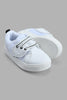 Redtag-White-Slip-On-Sneaker-Sneakers-Infant-Boys-1 to 3 Years