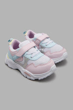 Load image into Gallery viewer, Redtag-Lilac-Multi-Piece-Trainer-Colour:Lilac,-Filter:Girls-Footwear-(1-to-3-Yrs),-ING-Casual-Shoes,-New-In,-New-In-ING-FOO,-Non-Sale,-S22A,-Section:Kidswear-Infant-Girls-1 to 3 Years
