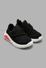 Redtag-Black-Air-Patch-Trainer-Colour:Black,-Filter:Girls-Footwear-(1-to-3-Yrs),-ING-Casual-Shoes,-New-In,-New-In-ING-FOO,-Non-Sale,-S22A,-Section:Kidswear-Infant-Girls-1 to 3 Years