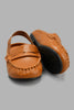 Redtag-Brown-Mule-With-Elastic-Back-Strap-Mules-Infant-Boys-1 to 3 Years