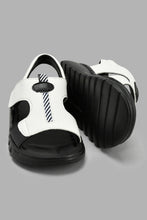 Load image into Gallery viewer, Redtag-White-Casual-Sandal-Sandals-Infant-Boys-1 to 3 Years
