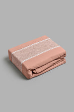 Load image into Gallery viewer, Redtag-Pink-2-Pieces-Duvet-Cover-Set-With-Lace-(Single-Size)-Duvet-Covers-Home-Bedroom-
