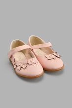 Load image into Gallery viewer, Redtag-Pale-Pink-Butterfly-Trim-Ballerina-Colour:Pink,-Filter:Girls-Footwear-(1-to-3-Yrs),-ING-Casual-Shoes,-New-In,-New-In-ING-FOO,-Non-Sale,-S22A,-Section:Kidswear-Infant-Girls-1 to 3 Years
