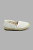 Redtag-White-Embroidered-Espadrilles-Colour:White,-Filter:Girls-Footwear-(1-to-3-Yrs),-ING-Casual-Shoes,-New-In,-New-In-ING-FOO,-Non-Sale,-S22A,-Section:Kidswear-Infant-Girls-1 to 3 Years