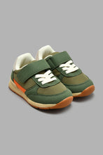 Load image into Gallery viewer, Redtag-Green-Velcro-Strap-Trainer-Colour:Green,-Filter:Boys-Footwear-(1-to-3-Yrs),-INB-Casual-Shoes,-New-In,-New-In-INB-FOO,-Non-Sale,-S22A,-Section:Kidswear-Infant-Boys-1 to 3 Years
