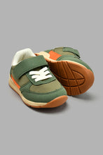 Load image into Gallery viewer, Redtag-Green-Velcro-Strap-Trainer-Colour:Green,-Filter:Boys-Footwear-(1-to-3-Yrs),-INB-Casual-Shoes,-New-In,-New-In-INB-FOO,-Non-Sale,-S22A,-Section:Kidswear-Infant-Boys-1 to 3 Years
