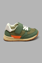 Load image into Gallery viewer, Redtag-Green-Velcro-Strap-Trainer-Colour:Green,-Filter:Boys-Footwear-(1-to-3-Yrs),-INB-Casual-Shoes,-New-In,-New-In-INB-FOO,-Non-Sale,-S22A,-Section:Kidswear-Infant-Boys-1 to 3 Years
