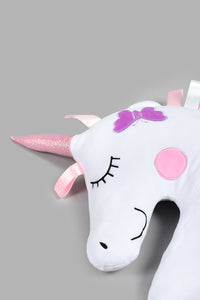 Redtag-Pink-Unicorn-Kids-Cushion-Kids-Cushions-Home-Bedroom-