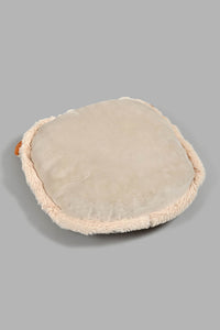 Redtag-Beige-Tigar-Kids-Cushion-Kids-Cushions-Home-Bedroom-