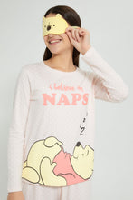 Load image into Gallery viewer, Redtag-Pink-Polka-Dots-Winne-The-Pooh-Pajama-Sets-Pyjama-Sets-Senior-Girls-9 to 14 Years
