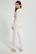 Load image into Gallery viewer, Redtag-Beige-Bambi-Pajama-Sets-Pyjama-Sets-Senior-Girls-9 to 14 Years
