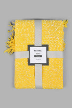 تنزيل الصورة على معرض الصور، Redtag-Yellow/White-Texture-Throw-Throws-Home-Bedroom-
