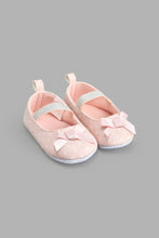 Load image into Gallery viewer, Redtag-Pale-Pink-Pram-Shoe-Colour:Pink,-Filter:Baby-Footwear-(0-to-18-Mths),-NBF-Casual-Shoes,-New-In,-New-In-NBF-FOO,-Non-Sale,-S22B,-Section:Kidswear-Baby-0 to 18 Months
