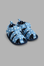 Load image into Gallery viewer, Redtag-Denim-Pram-Shoe-Colour:Denim,-Filter:Baby-Footwear-(0-to-18-Mths),-NBF-Casual-Shoes,-New-In,-New-In-NBF-FOO,-Non-Sale,-S22B,-Section:Kidswear-Baby-0 to 18 Months
