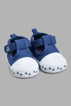 Load image into Gallery viewer, Redtag-Denim-Pram-Shoe-Pumps-Baby-0 to 18 Months
